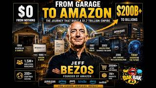 🚀 From Garage to Amazon Empire 📦 | How Jeff Bezos Built a Trillion-Dollar Company