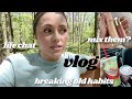 VLOG //  life thoughts, a new makeup technique, breaking old habits, it’s a topsy turvy day!