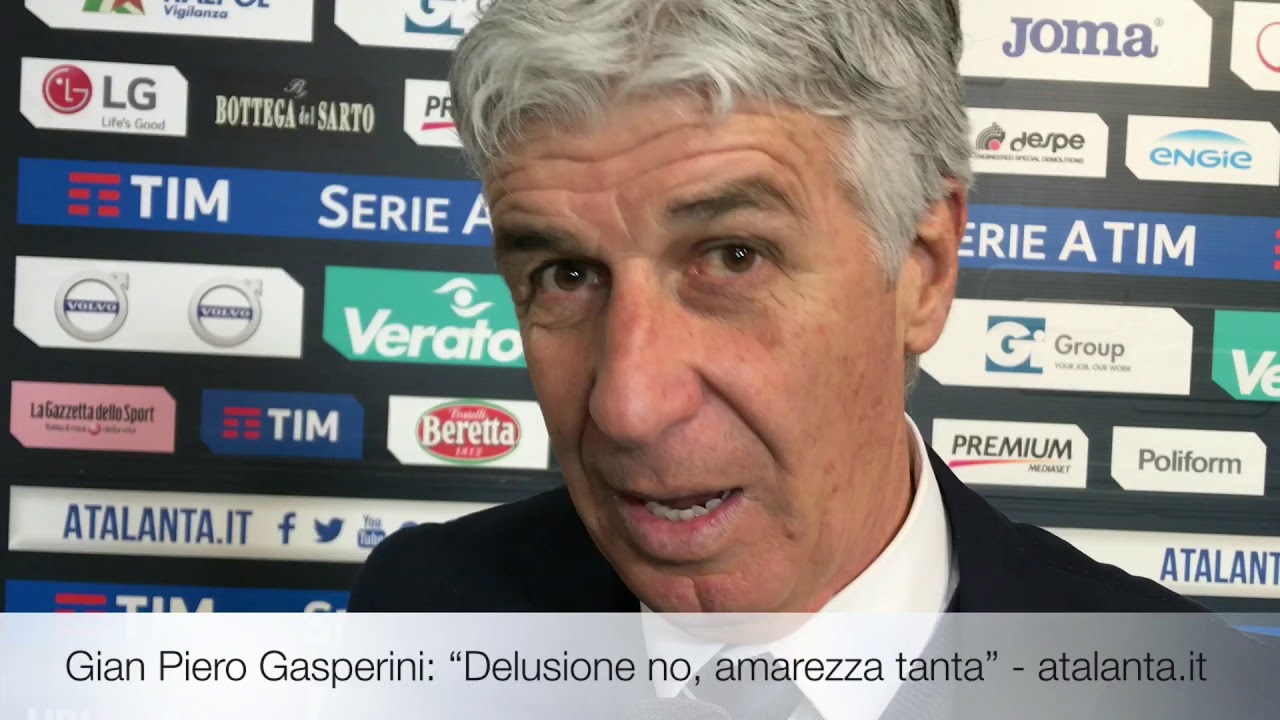 Gian Piero Gasperini Delusione No Amarezza Tanta YouTube