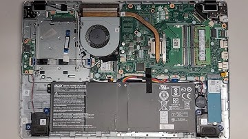 Acer Aspire 5 N19Q3 Disassembly RAM SSD Hard Drive Upgrade Battery Quick Look Inside