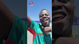 Senegal fans ahead of the World Cup game against France