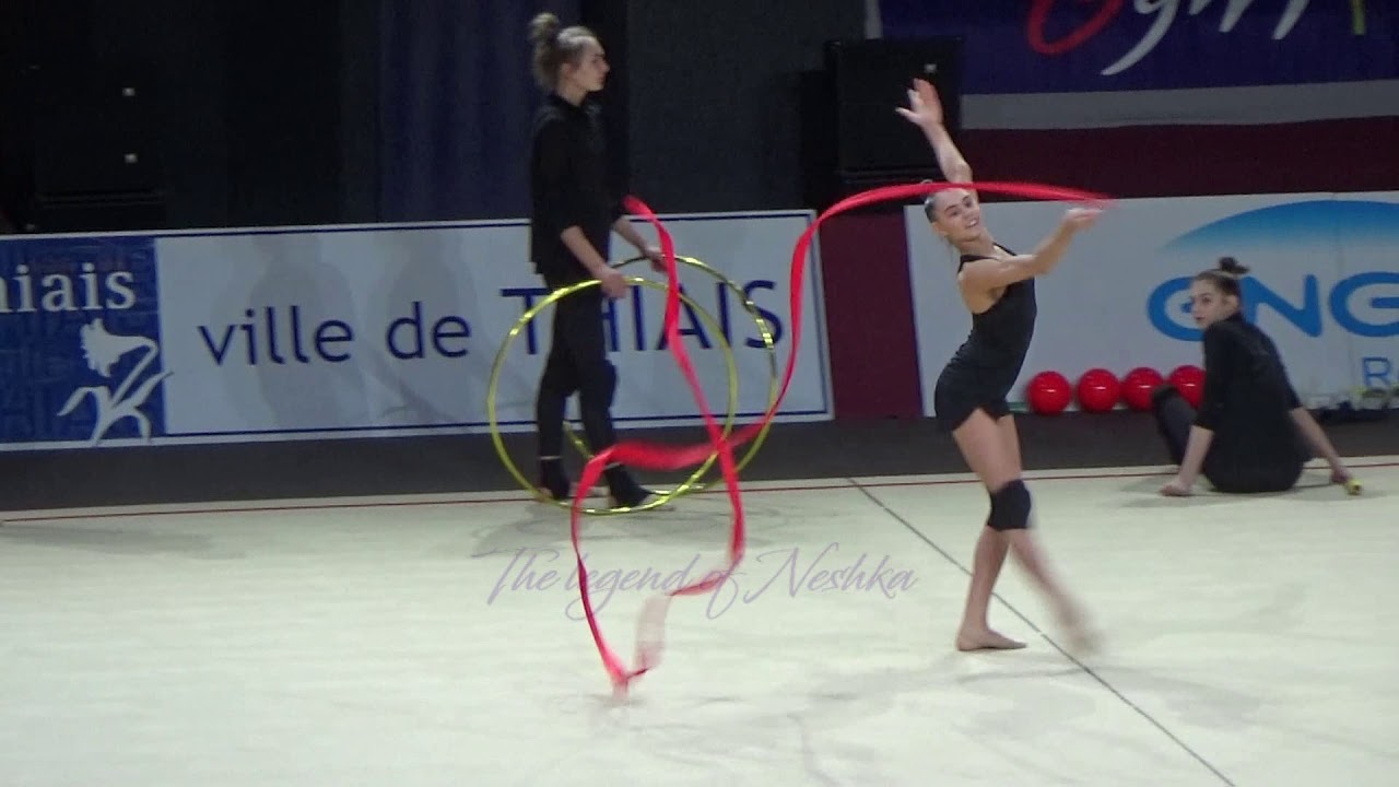 Daria TRUBNIKOVA (RUS) ribbon - 2019 Thiais trainings