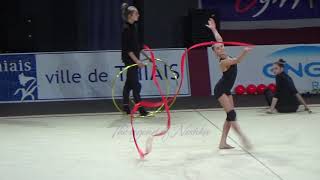 Daria TRUBNIKOVA (RUS) ribbon - 2019 Thiais trainings