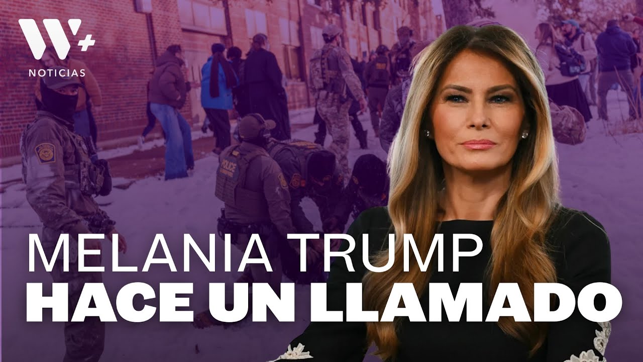 Melania Trump hace un llamado en medio de las protestas en Minneapolis