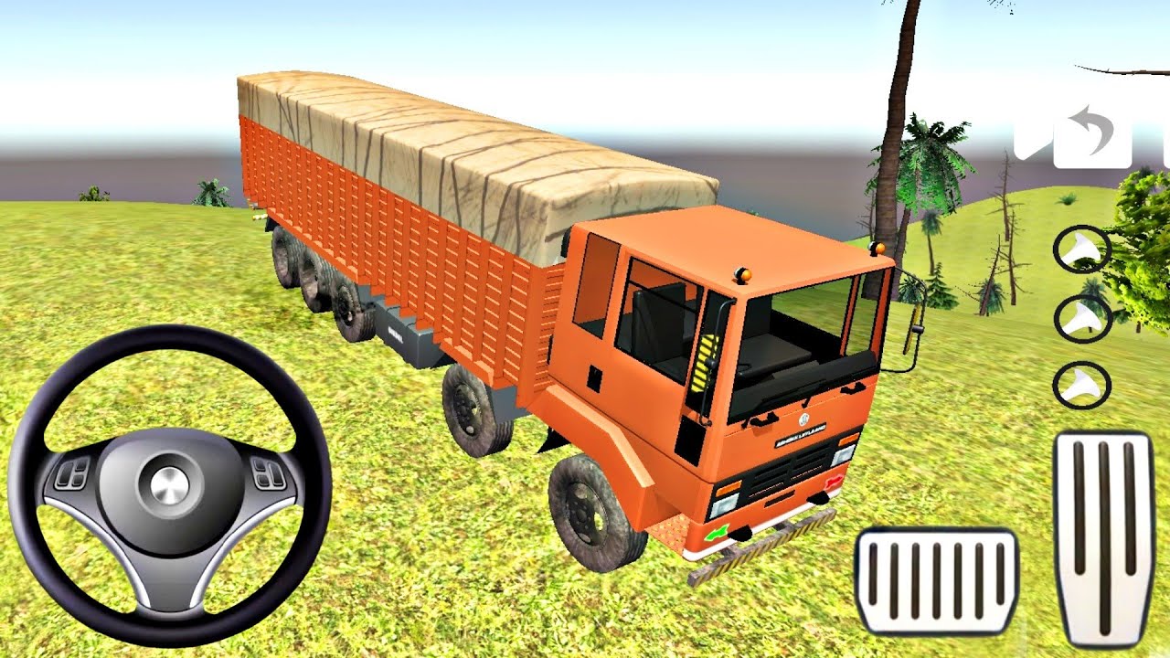 Uphill Mountain Cargo Truck Driving Simulator - Offroad Indian Truck Games - Android Gameplay