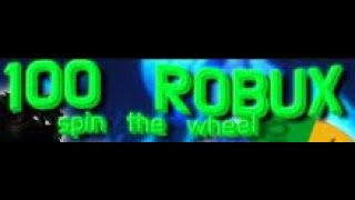 LIVE PLS DONATE100 ROBUX SPIN THE WHEELGOAL 100K!