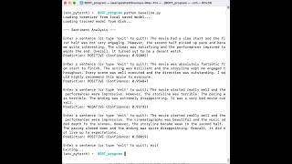 From NLTK to BERT: Build Your First AI Sentiment Model (IMDB Dataset + Python Tutorial)