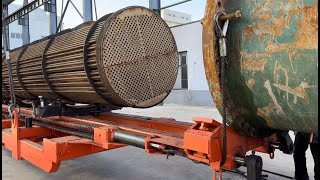 Heat exchanger bundle extractor SD140HE type pulling out instructions from Baiyunn equipment(En)
