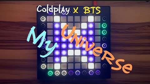 BTS X Coldplay my universe // Launchpad pro cover
