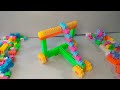 Satisfying DIY Blocks scooter/ ASMR/ Building Blocks/ Blocks Game/ Building Blocks fun.