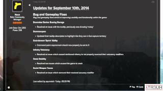[COH2] September 10th Patch Notes
