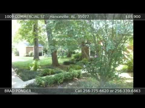 1009 COMMERCIAL ST, Hanceville, AL home video tour