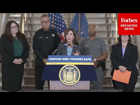 New York Gov. Kathy Hochul Announces Reforms To Discovery Process To Increase Public Safety