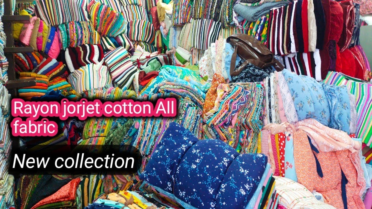 मात्र ₹10 mitr, Cutpiece fabric wholesale market in Surat कटपीस फैब्रिक मार्केट Rayon, Cotton