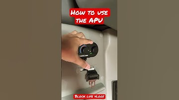 “Do you know how to use the APU, mines is blowing hot air”#viral#viralvideo#trending#trendingvideo