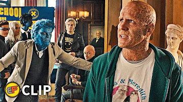 X-Men Cameo - Wade Hugs Colossus Scene | Deadpool 2 (2018) Movie Clip HD 4K