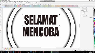 coreldraw - how to make outer glow