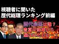歴代最悪の総理大臣誰だ？視聴者に聞いた歴代総理ランキング前編