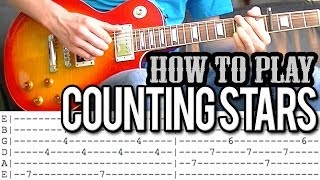 OneRepublic - 'Counting Stars' Guitar Lesson (With Tab)