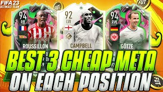 FIFA 23, BEST CHEAP PLAYERS UNDER 10K COINS!💰💪, BEST SWEATY META CARDS  FOR FUT CHAMPS
