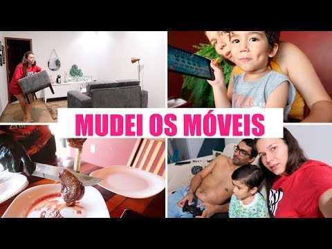 CHURRASCO 🍗🥩 mudando móveis de lugar, rotina em família: VIDA DE CASADA 💑