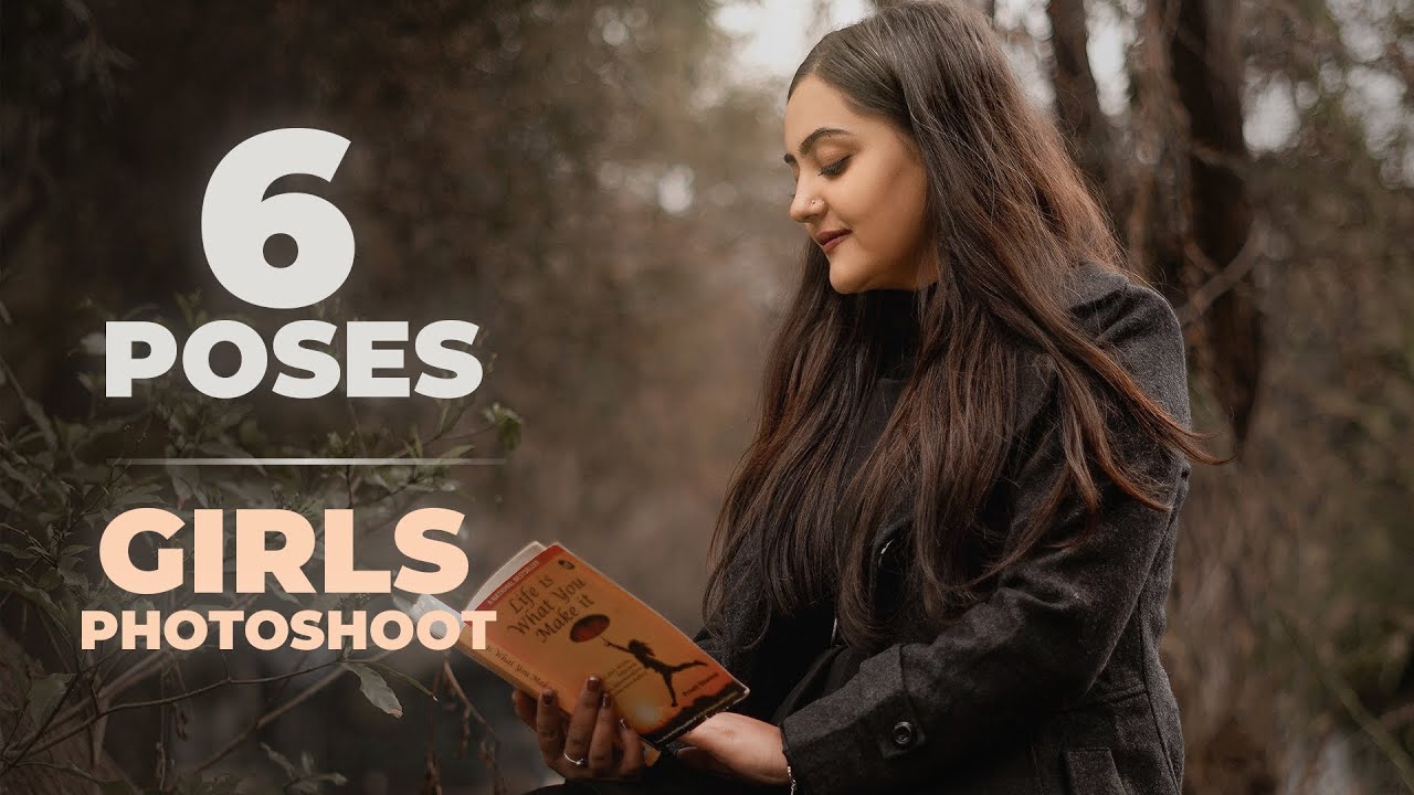 6 POSES for GIRLS PHOTOSHOOT | in Hindi