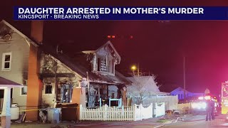 Kingsport woman charged with murder, arson in mother's death