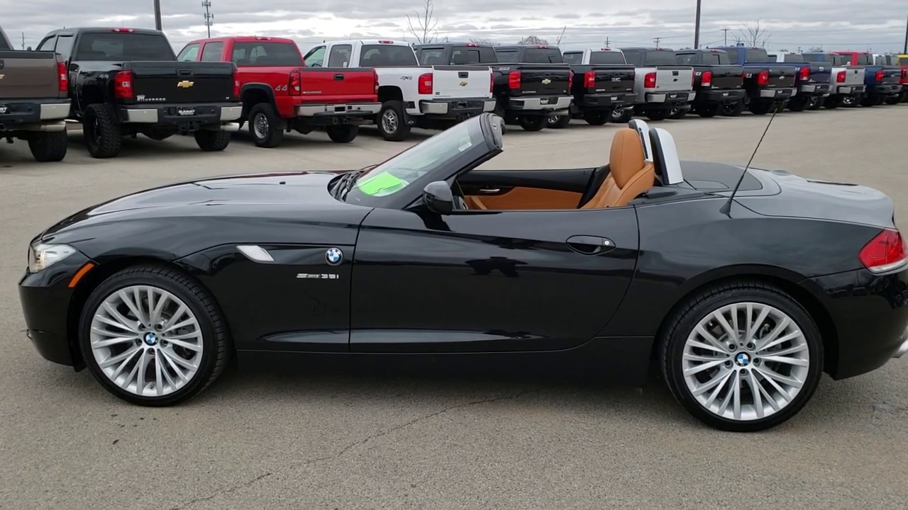 2013 BMW Z4 SDRIVE35I CONVERTIBLE BLACK SAPPHIRE WALK AROUND REVIEW ...