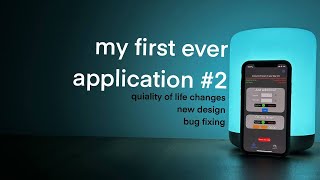 non-programmer creates  their first app \ developer diary #2 new design, first problems and bugs
