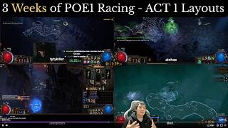 I practiced Racing in Path of Exile 1 for 3 Weeks | Act 1 Layouts