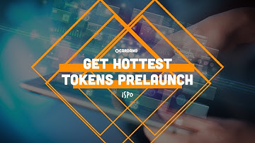 Get Hottest Cardano Tokens Prelaunch with Initial Public Staking Pools ISPO