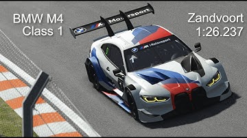 rFactor 2 - BMW M4 Class 1 (DTM) - Zandvoort (DEFAULT SETUP)