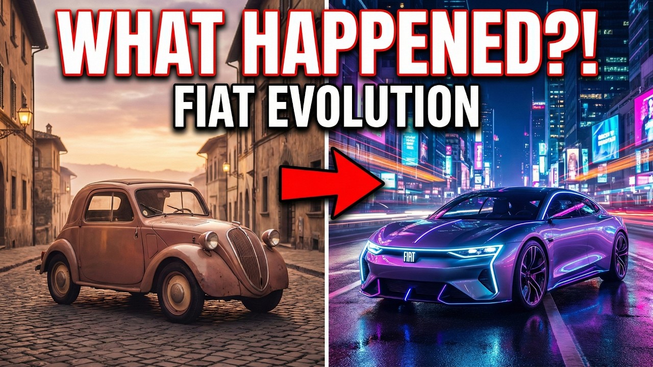 FIAT Evolution 1899–2026 | From Tiny Topolino to Electric Icon