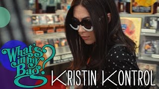 Kristin Kontrol (Dum Dum Girls) - What&#39;s In My Bag?