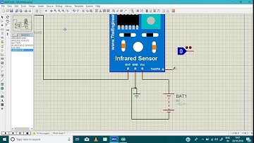 Infrared Sensor with Arduino simulation