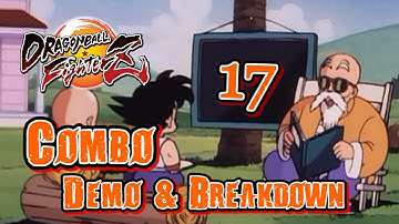 【DBFZ v1.25】 Assorted Combo Demo Vol.17 - GT Goku: j.S(smash)-5L link