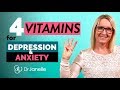 4 Key vitamins for depression and anxiety: are you missing these vital nutrients?