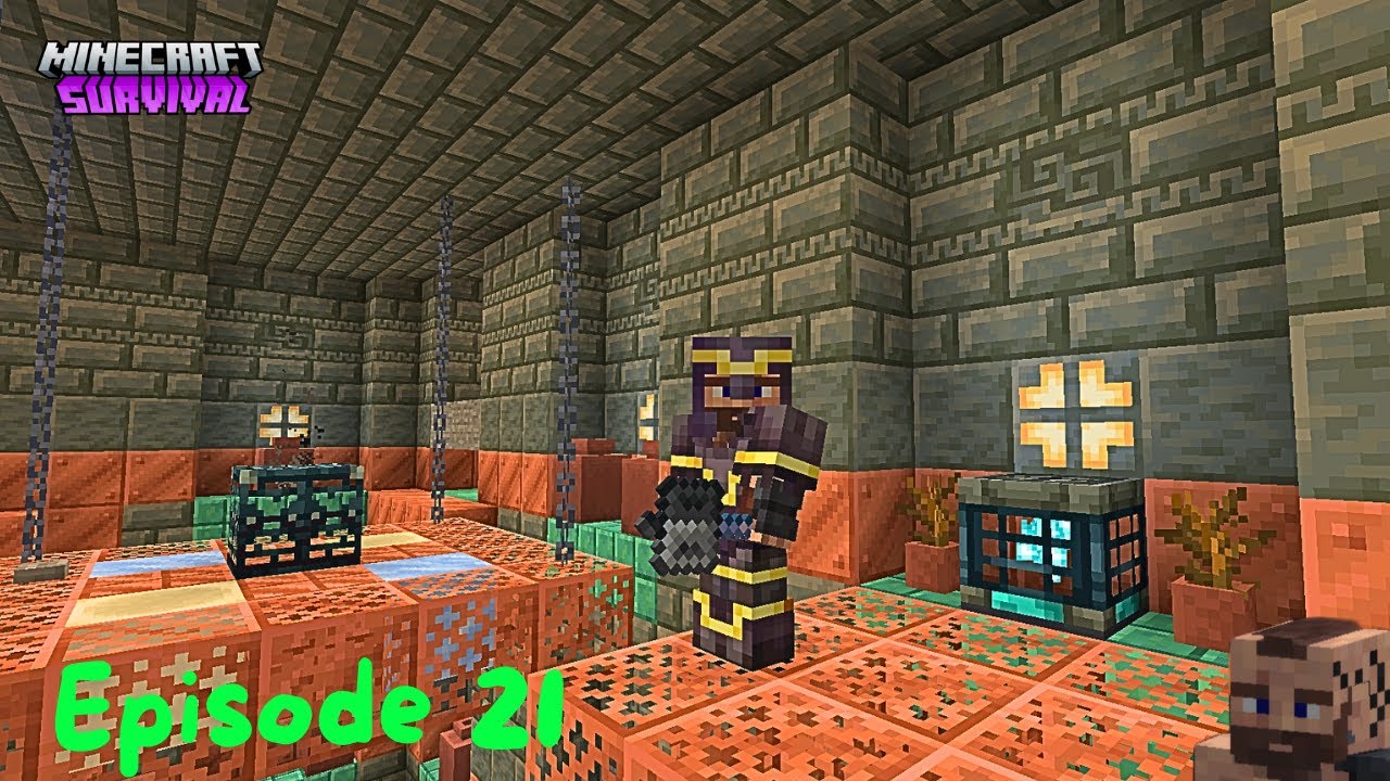 I Obtained THE MACE! Minecraft - Let's play Episode 21 - YouTube