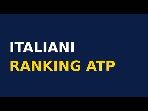 Video Italiani nel ranking ATP – 2 febbraio 2026 - Top 100