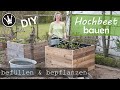 DIY - HOCHBEET BAUEN | Hochbeet befüllen | Hochbeet bepflanzen | STABIL & LANGLEBIG |DekoideenReich