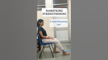 Hamstring Strengthening Exercises #physiotherapy