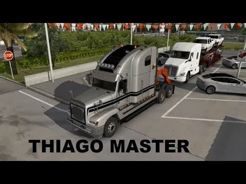 American Truck Simulator nova entrega de são francisco para cidade de elko