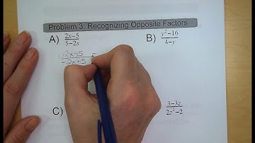 11-1 Simplifying Rational Expressions