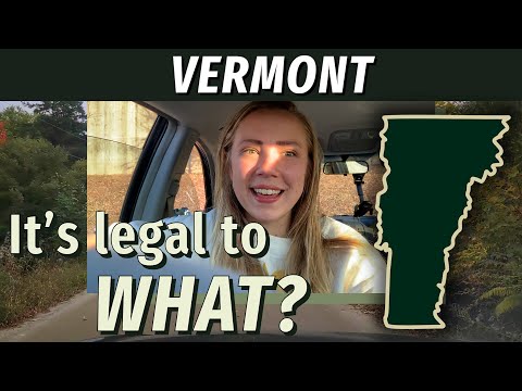 Vermont First Time Visitor - Weird Laws & Facts