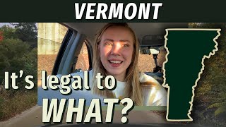 Vermont First Time Visitor - Weird Laws & Facts