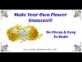 WOW! Make your own Flower stamens!🌼🌸🤩