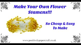 WOW! Make your own Flower stamens!🌼🌸🤩