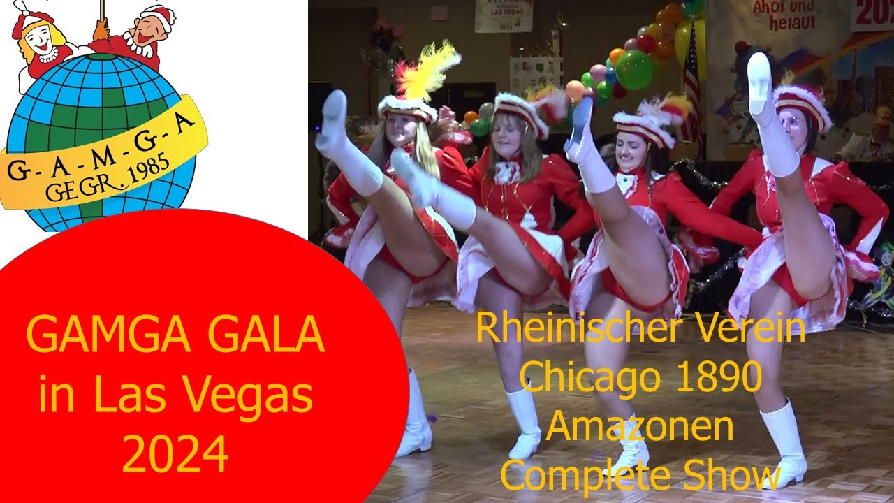 Amazonen - Garde Tanz - Full Show - Rheinischer Verein Chicago 1890 - GAMGA Gala Friday Night 2024