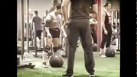 Major Allison Stein competes in crossfit competition