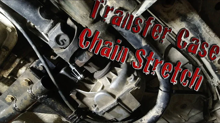 Easy Way to Check Transfer case  Chain Stretch
